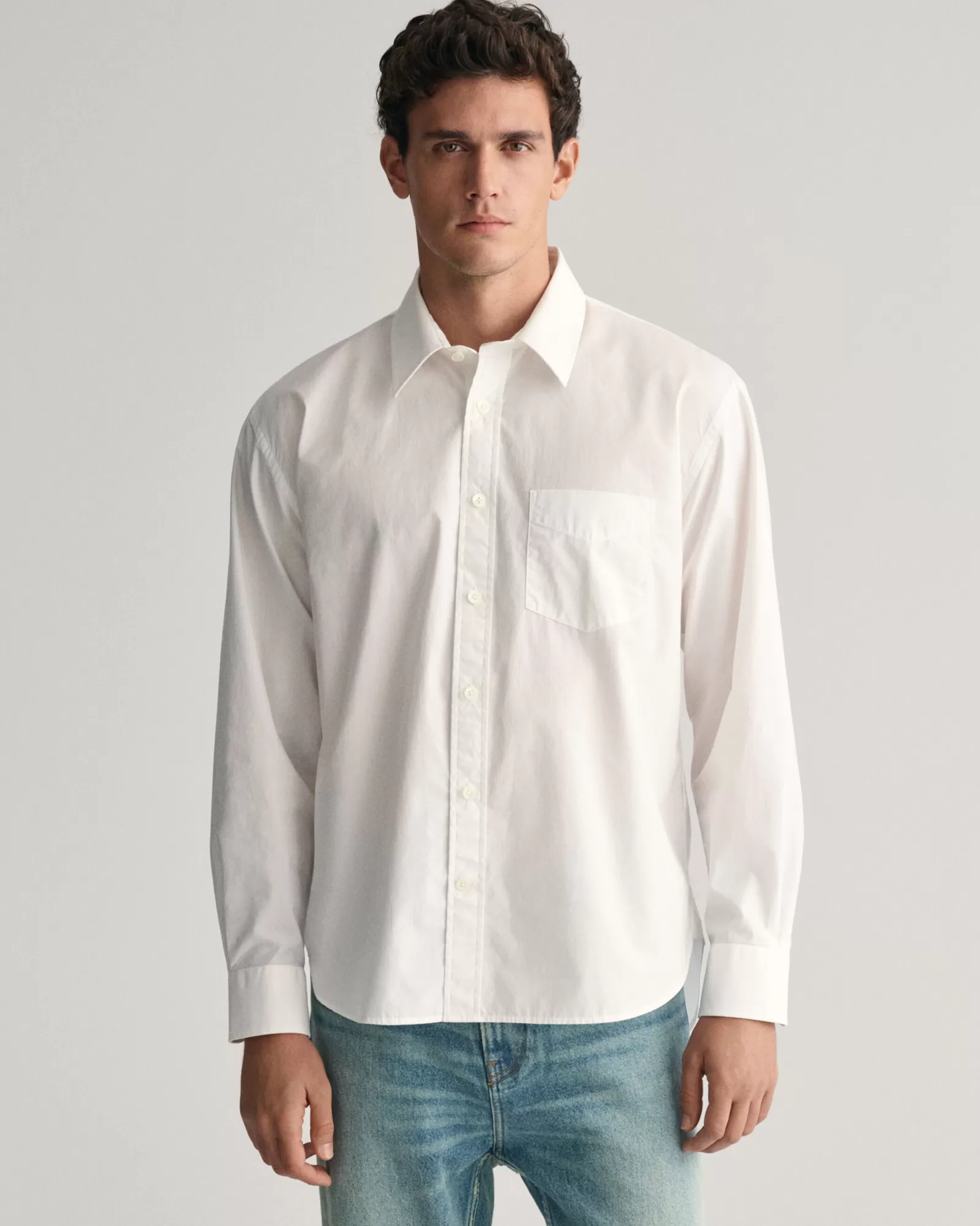 GANT Relaxed Fit Heritage Poplin Shirt | Skjortor