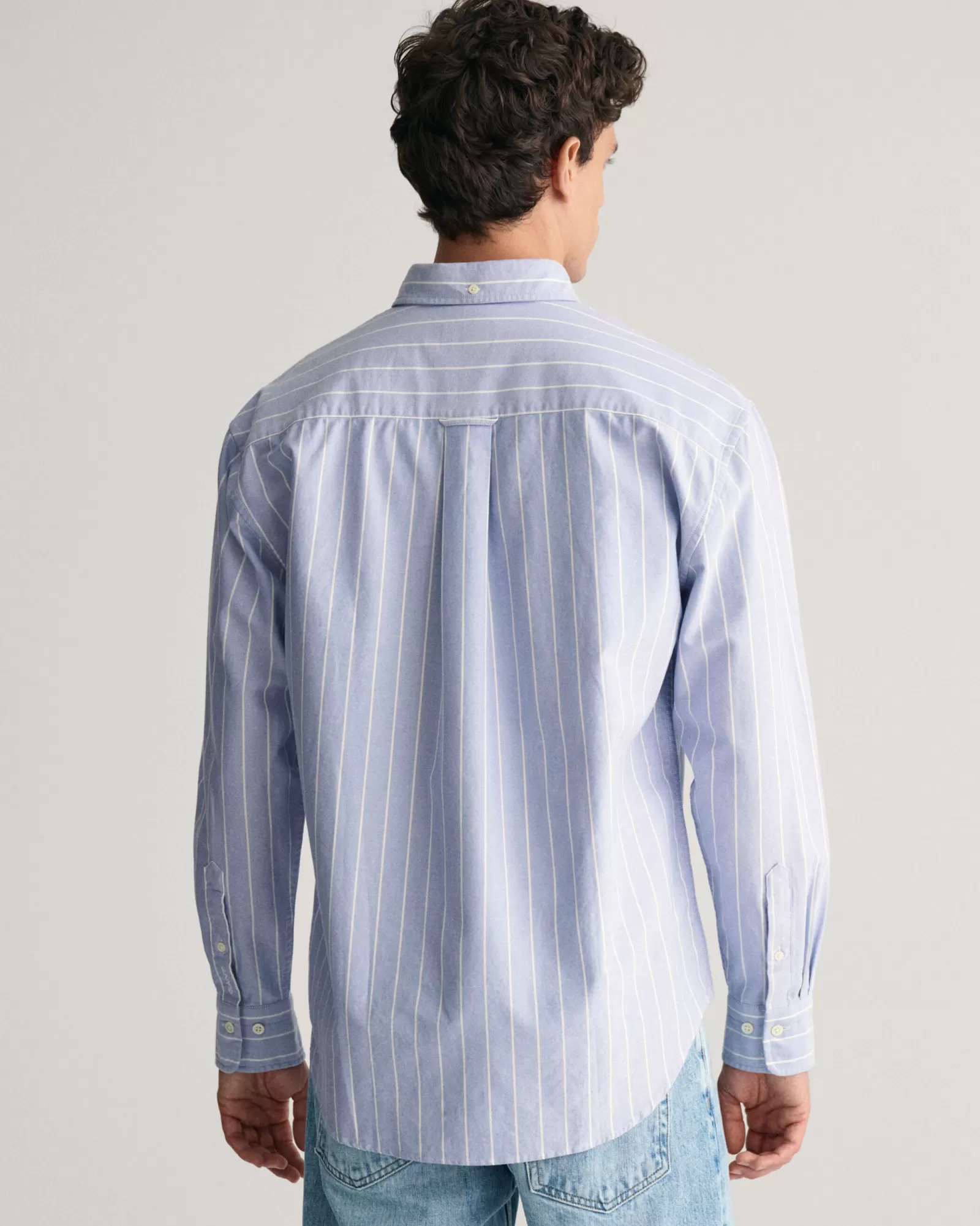 GANT Relaxed Fit Striped Heritage Oxford Shirt | Skjortor