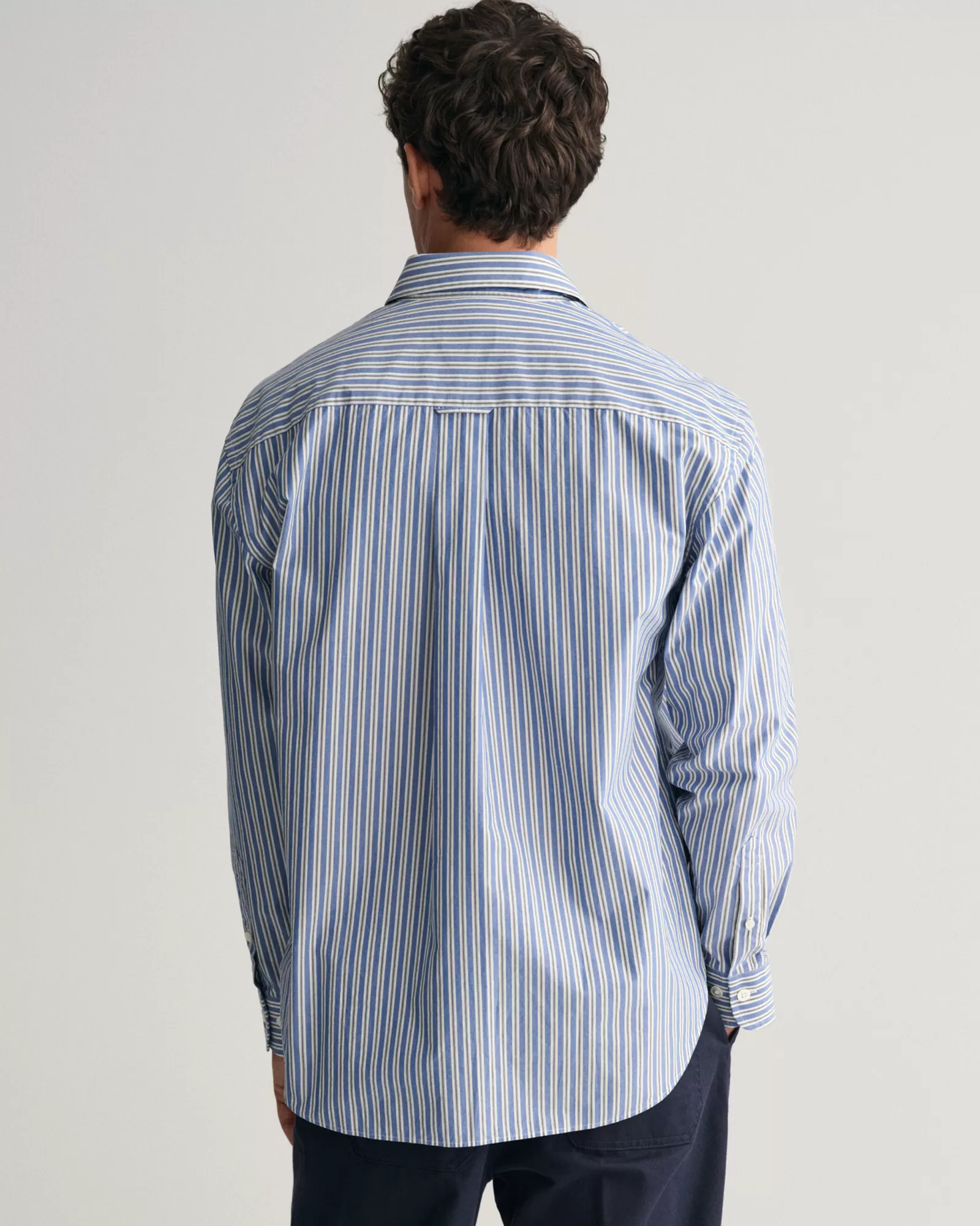 GANT Relaxed Fit Striped Heritage Poplin Shirt | Skjortor