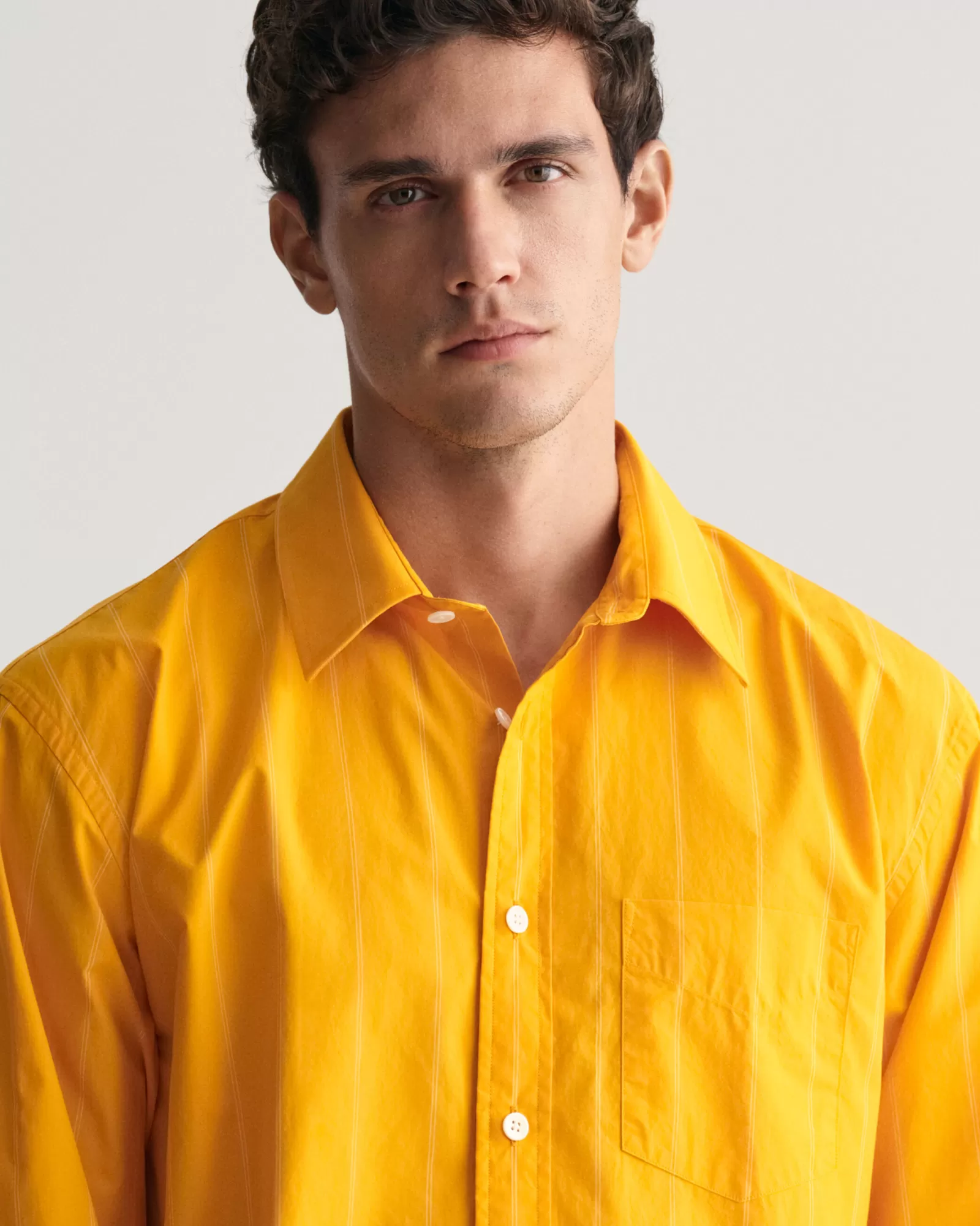 GANT Relaxed Fit Striped Heritage Poplin Shirt | Skjortor
